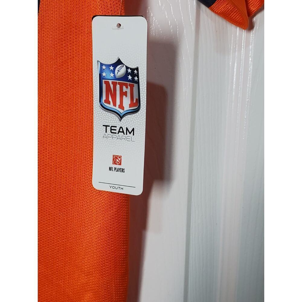 Denver Broncos - Lindsay #30 Jersey Youth XL Blue and Orange NFL Jersey - Picture 3 of 13
